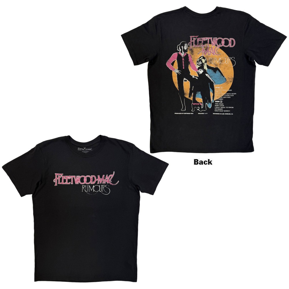 Fleetwood Mac - Rumours Tshirt Homme - Noir